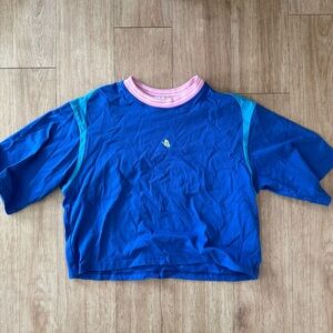 Blue and Pink Short Sleeve Tee